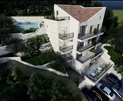 Zwei Wohnungen zum Verkauf in Meeresnähe in Budva, Kamenovo